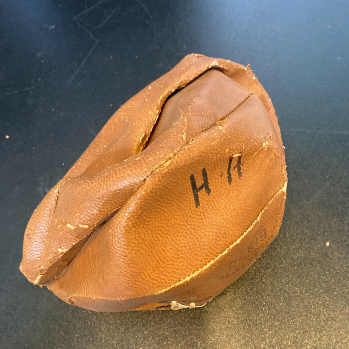 1951-52 Philadelphia Warriors Team Signed Wilson Game Basketball Auto JSA COA