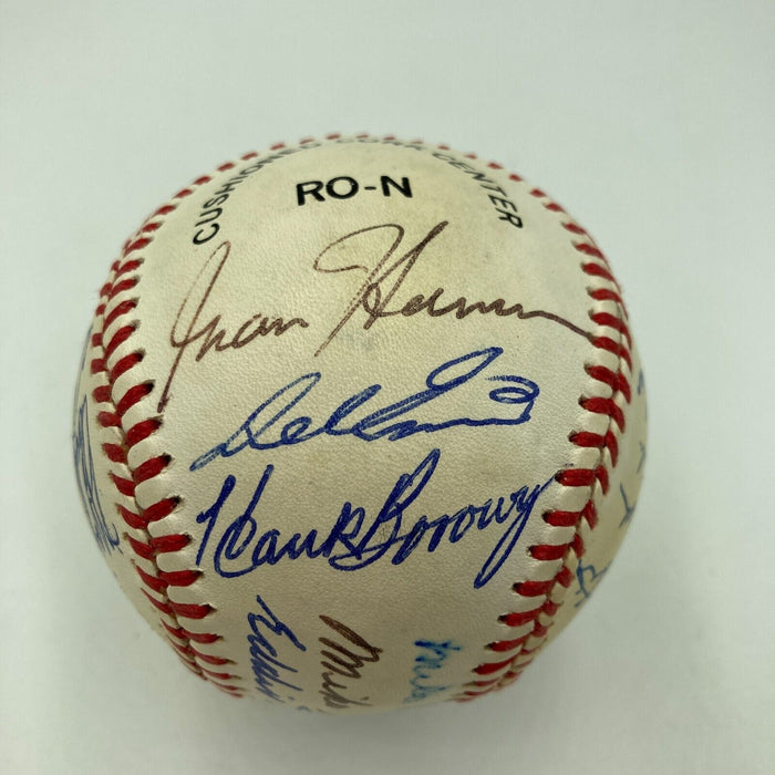 1950 Philadelphia Phillies Whiz Kids NL Champions Team Signed Baseball PSA DNA