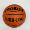 Rare Reggie Lewis Single Signed Molten Basketball Boston Celtics JSA COA