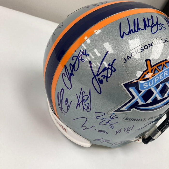 2004 New England Patriots Super Bowl Champs Team Signed Helmet JSA COA