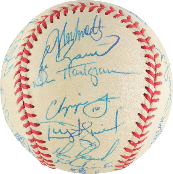 1996 Atlanta Braves NL Champs Team Signed MLB Baseball PSA DNA COA