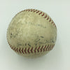 Rare 1934 Dick Powell & Harry Ruby Signed Game Used National League Baseball PSA