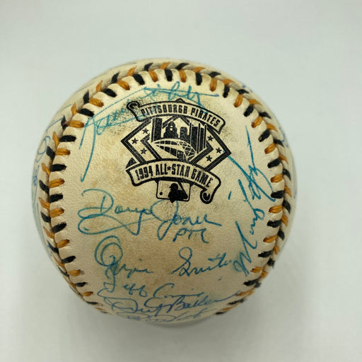 1994 All Star Game National League Team Signed Baseball Barry Bonds PSA DNA COA