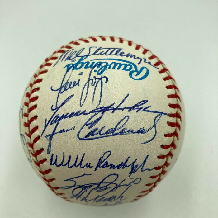 1998 New York Yankees World Series Champs Team Signed Baseball PSA DNA COA