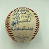Derek Jeter Mariano Rivera Core Four Rookie 1995 Yankees Signed Baseball JSA COA