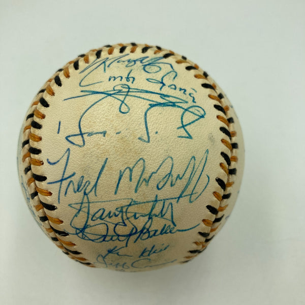 1994 All Star Game National League Team Signed Baseball Barry Bonds PSA DNA COA