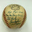 1959 Los Angeles Dodgers World Series Champs Team Signed Baseball Koufax JSA COA