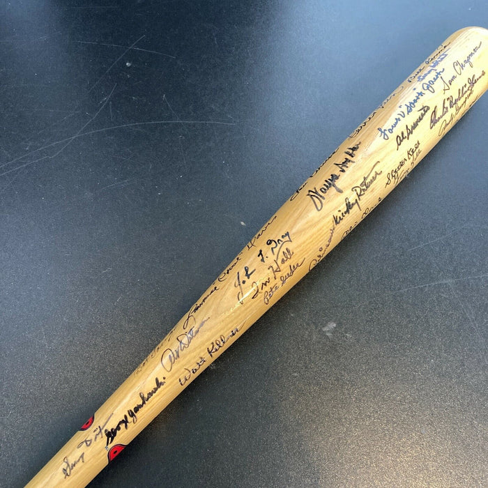 Rare Philadelphia Athletics A's Legends Bat With 40 Signatures JSA COA