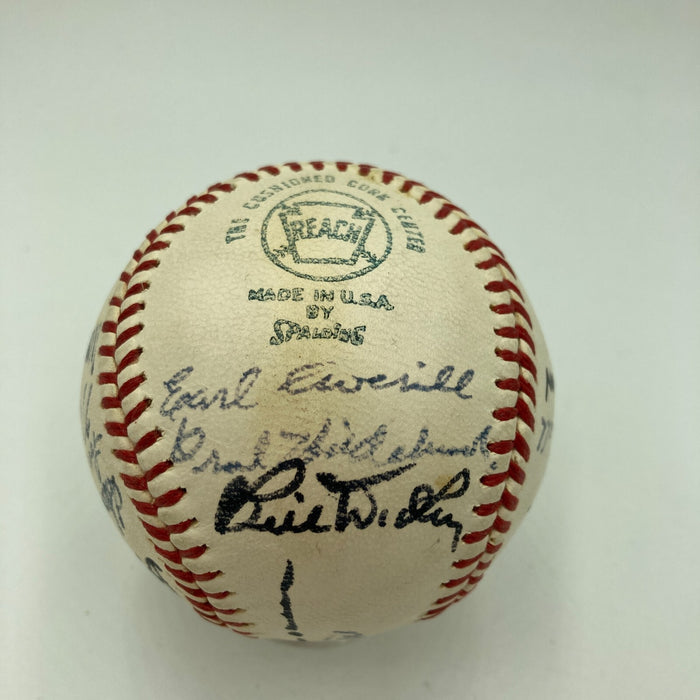 1933 Inaugural First Ever All Star Game Team Signed Baseball PSA DNA COA