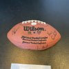 Johnny Unitas Sonny Jurgensen Quarterback Legends Signed Football JSA COA