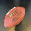 Beautiful Ray Nitschke "#66, HOF 1978" Signed Wilson NFL Game Football JSA COA
