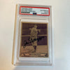 1940 Play Ball Joe Dimaggio Signed Porcelain Baseball Card PSA DNA Auto