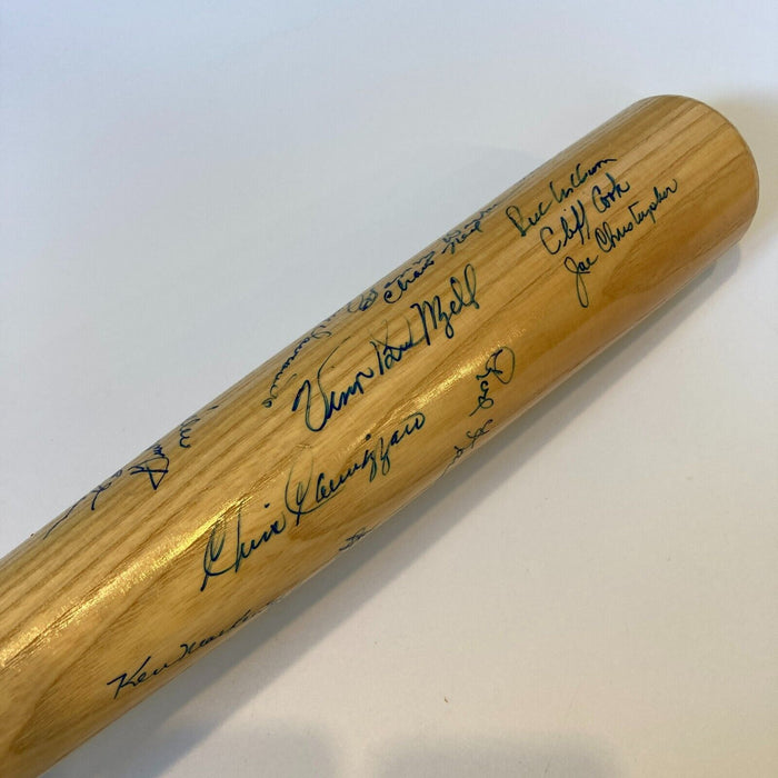 1962 New York Mets Inaugural Season Team Signed Bat 25+ Sigs With JSA COA