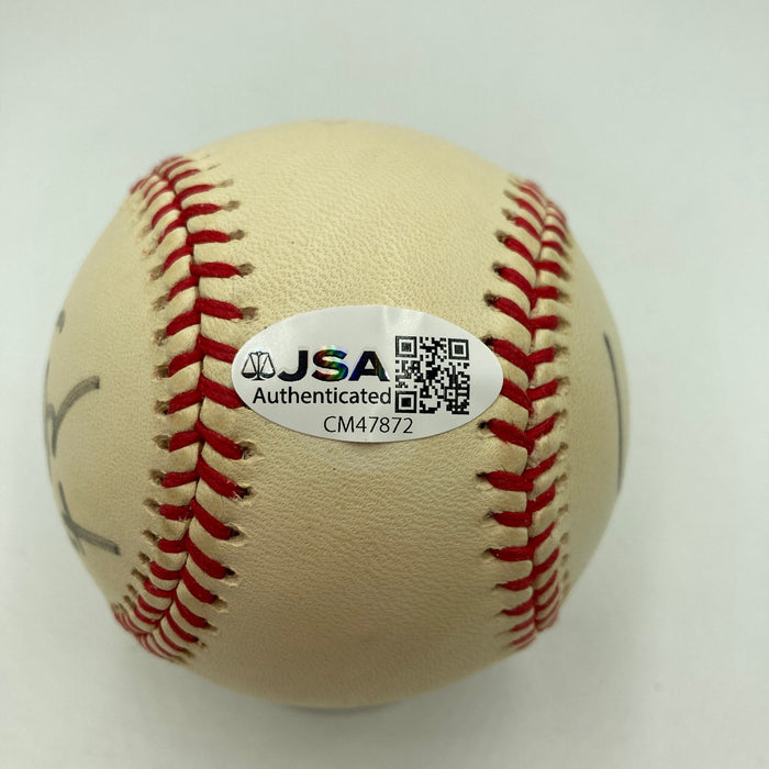 Brooke Shields Signed National League Baseball JSA COA
