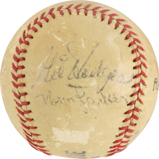 Gil Hodges & Don Drysdale Signed Baseball JSA COA