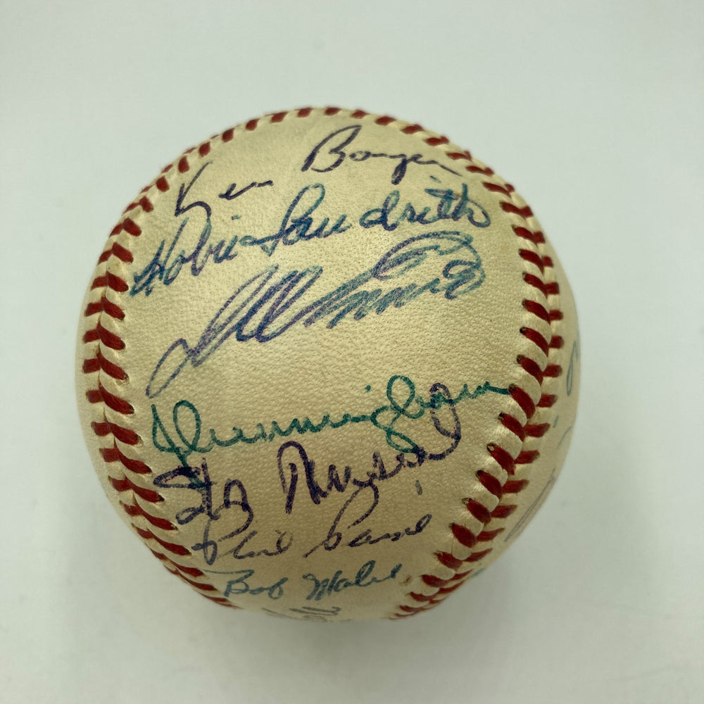 1958 St. Louis Cardinals Team Signed National League Baseball JSA COA