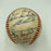 1958 St. Louis Cardinals Team Signed National League Baseball JSA COA