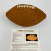 Bo Jackson & Reggie White Pre Rookie 1983 All American Team Signed Football JSA