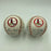 Lot Of (2) 1980's St. Louis Cardinals Baseball Facsimile Team Signed Baseballs