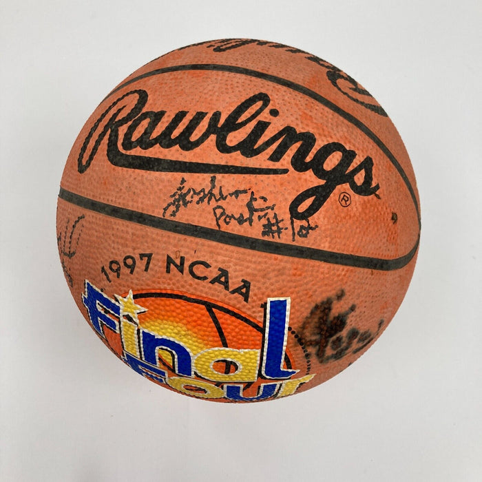 1996-97 Arizona Wildcats National Champions Team Signed NCAA Basketball JSA COA