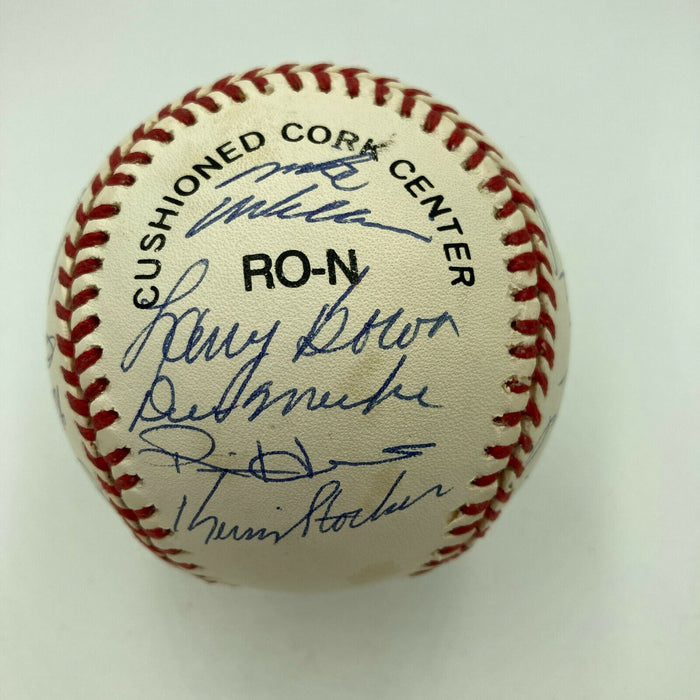 1995 Philadelphia Phillies Team Signed Official National League Baseball