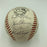 Hank Aaron 1965 Milwaukee Braves Team Signed National League Baseball PSA DNA