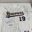 Robin Yount Signed 1992 Game Issued Milwaukee Brewers Jersey PSA DNA & MEARS COA