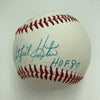 Jim Catfish Hunter Hall Of Fame 1989 Signed Baseball JSA COA