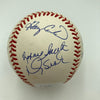 1986 New York Mets World Series Champs Team Signed W.S. Baseball JSA COA