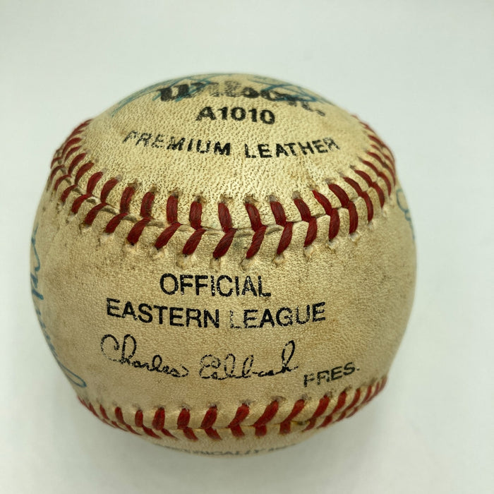 Curt Schilling Pre Rookie 1988 Minor League All Star Game Team Signed Baseball