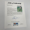 Charles Schulz Signed Golf Program Snoopy Peanuts PSA DNA COA