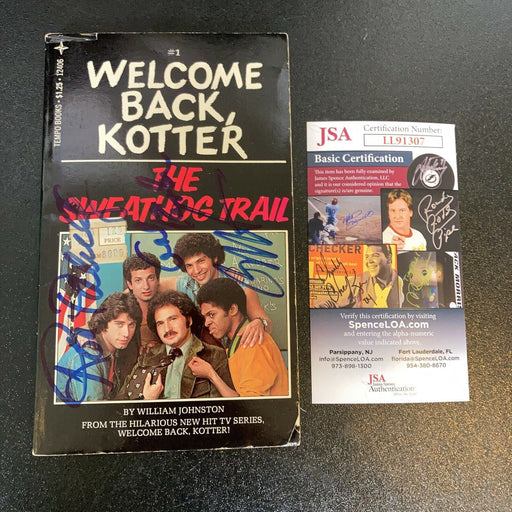 Welcome Back Kotter Cast Signed Vintage 1970's Book With JSA COA