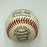 Joe Cronin Joe Medwick Earl Averill Max Carey HOF Multi Signed Baseball PSA JSA