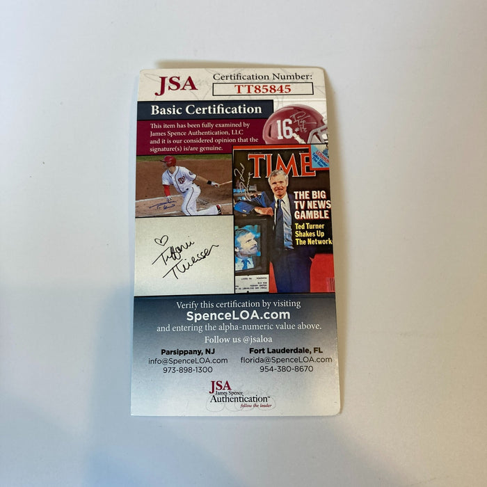 Scottie Pippen Signed Spalding Official NBA Game Basketball With JSA COA