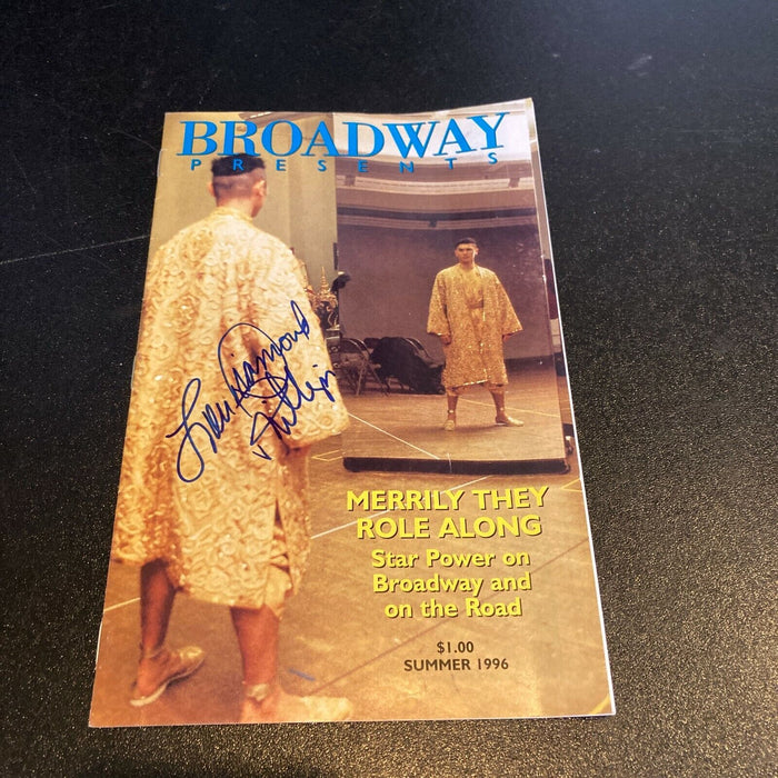 Lou Diamond Phillips Signed Autographed Broadway Magazine