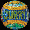Stephen Curry Signed Charles Fazzino Hand Painted Pop Art Baseball Fanatics BAS