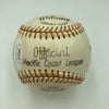 Beautiful Joe Gordon Single Signed Baseball JSA COA Hall Of Fame