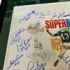 Beautiful 1968 New York Jets Super Bowl Champs Team Signed 16x20 Photo PSA DNA