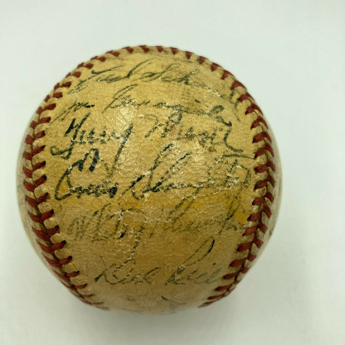 1946 St Louis Cardinals World Series Champs Team Signed Baseball JSA COA