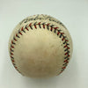 Babe Ruth Single Signed 1928 American League Baseball JSA COA