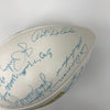 1958 Baltimore Colts NFL Champs Team Signed Football Johnny Unitas JSA COA