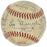 1954 Giants World Series Champs Team Signed Baseball Willie Mays Beckett COA