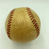 Hugh Duffy Single Signed 1940's American League Baseball PSA DNA COA