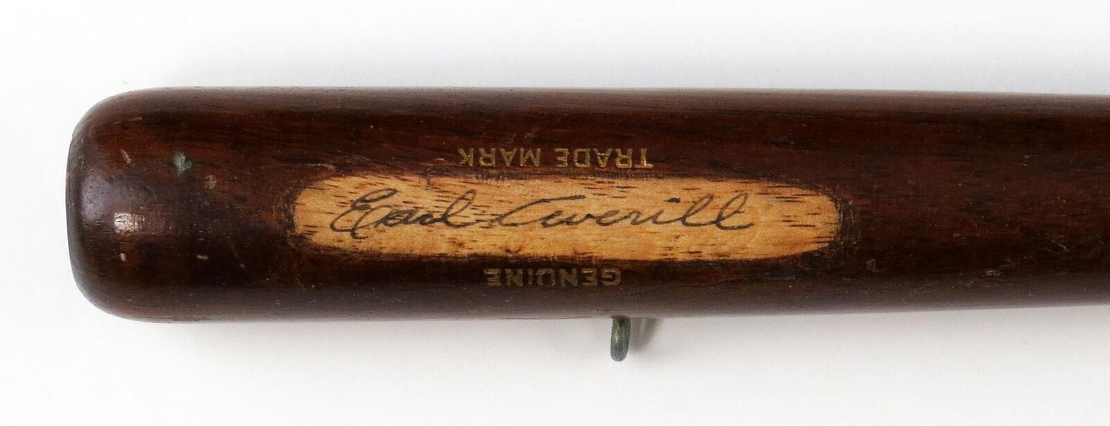 1930's Earl Averill Signed Louisville Slugger Mini Baseball Bat PSA DNA