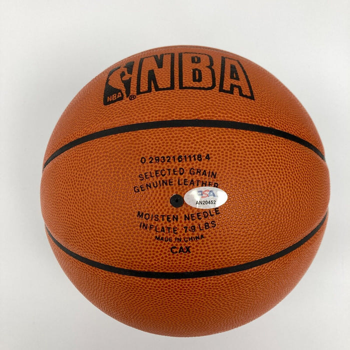 Scottie Pippen Signed Spalding Official NBA Game Issued Bulls Basketball PSA DNA