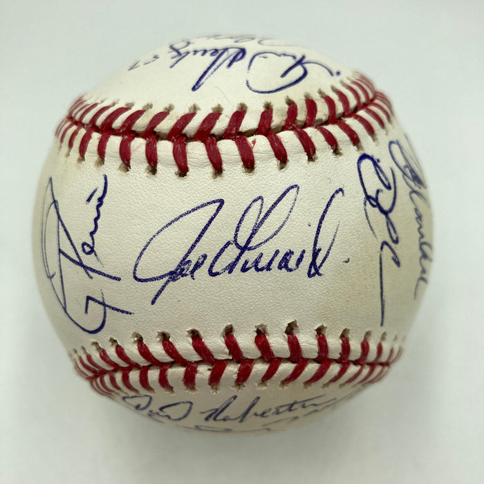 2009 New York Yankees World Series Champs Team Signed W.S. Baseball JSA COA