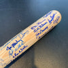 Beautiful Tom Seaver Bob Gibson Nolan Ryan No Hitter Pitchers Signed Bat JSA COA