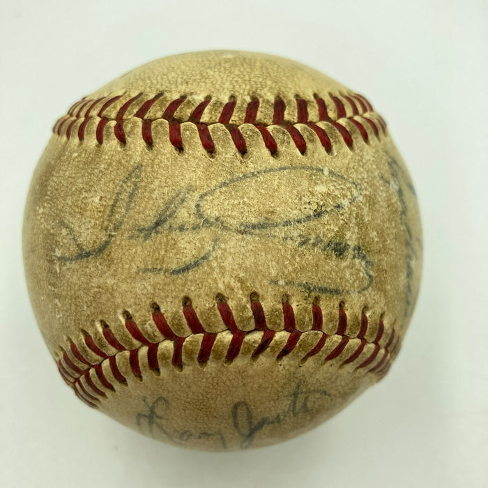 1967 St. Louis Cardinals World Series Champs Team Signed Baseball JSA COA