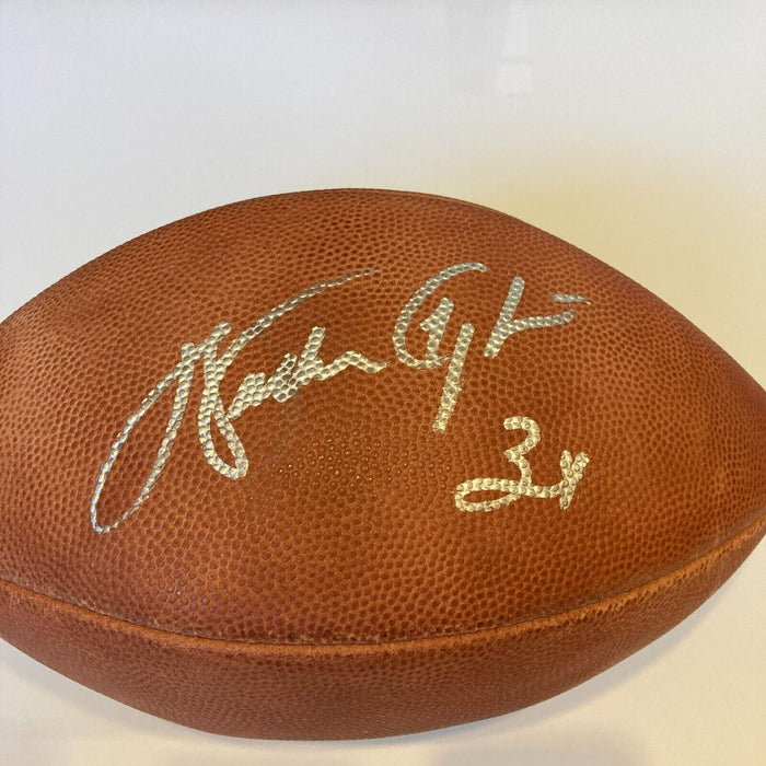 Walter Payton Signed Wilson NFL Game Football Beckett COA