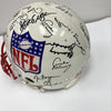Quarterback Legends Signed Helmet 30 Sigs Johnny Unitas Len Dawson Beckett COA